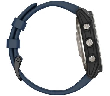 Garmin quatix - 010-02803-81 - Smartwatch - 47mm - 7 Pro, Zwart (Blauw)
