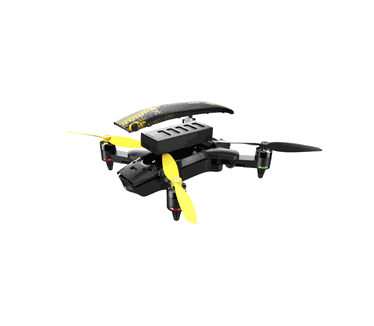 Xiro Xplorer Mini + 2e accu + tas - Geel, Zwart