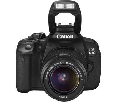 Canon EOS 650D + EF-S 18-55mm IS II Zwart