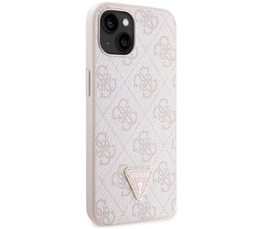 Guess 4G Triangle Crossbody Case - Apple iPhone 14 (6.1") - Roze Roze
