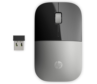 HP Z3700 Silver Wireless Mouse
