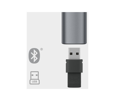 Logitech Spotlight Plus Zilver
