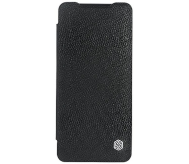 Nillkin Ming PU Leather Book Case voor Samsung Galaxy S20 - Zwart Zwart