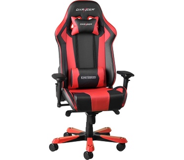DXRacer King Gaming Chair (KF06-serie) Zwart/Rood