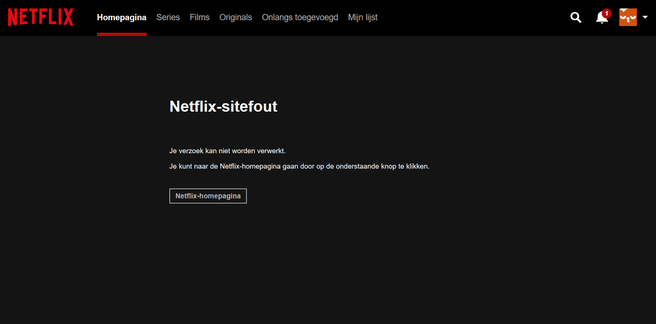 Netflix storing