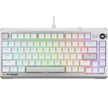 ASUS TUF Gaming K4 Magnetic Keyboard, Wit