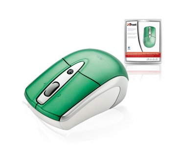 Trust Retractable Laser Mini Mouse For Mac