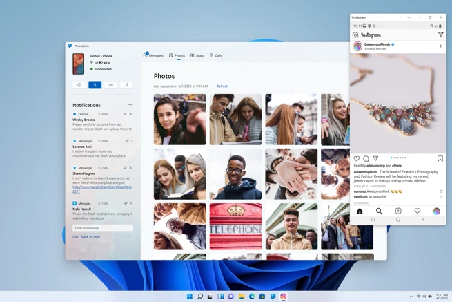 Microsoft Windows 11 Phone Link