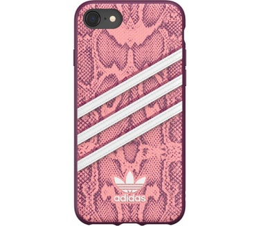 Adidas 3-Stripes Woman Back Case - iPhone 7/8/SE (4.7") - Roze Roze