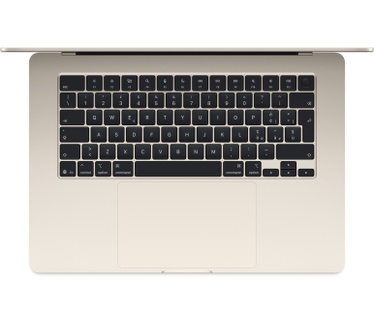 Apple MacBook Air 2025 15" M4 10-core, 16GB ram, 10-core GPU, 256GB ssd, Azerty, Beige