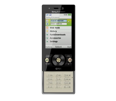 Sony Ericsson G705 Zwart