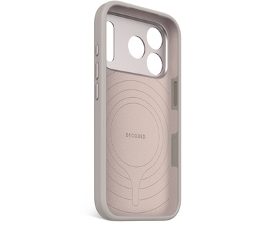 Decoded Silicone Backcover Apple iPhone 17 Pro Soft Taupe