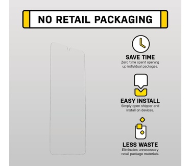 Otterbox Clearly Protected Film Series voor Samsung Galaxy S21+ 5G, transparant - Geen retailverpakking
