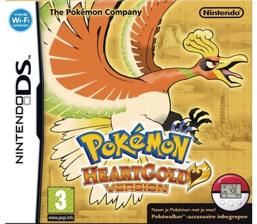 Packshot voor Pokémon HeartGold
