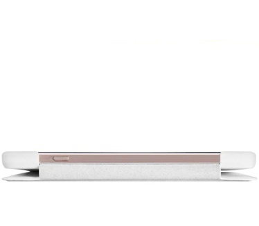 Nillkin Qin Slim PU Leather Book Case voor OnePlus X - Wit