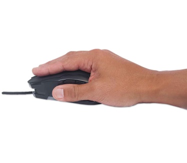 Manhattan Wired Optical Gaming Mouse Zwart