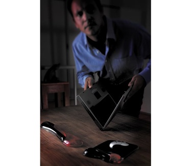 Kensington Duo Gel Polssteun Rood/Zwart