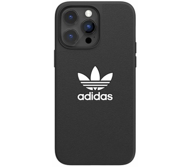Adidas Trefoil Back Case - Apple iPhone 14 Pro Max (6.7") - Zwart Zwart