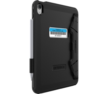 Otterbox OtterBox Defender-standaardhoes voor iPad 10th gen, schokbestendig, ultra robuuste met ingebouwde schermbeschermer, 2x getest volgens militaire standaard, Zwart