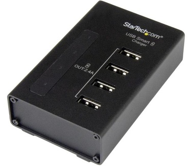 Startech.com 4-Poort oplaadstation voor USB apparaten 48W/9.6A