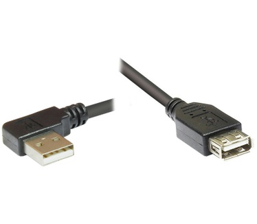 Alcasa USB 2.0 A/A 1.8m