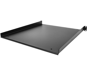Startech.com 1U Rack Shelf - Universele 19 inch Server Rack Plank/Lade voor AV/Data/Netwerk Apparatuur – Cantilever/Uitkragende Ligger – Duurzaam Ontwerp – Max. 25kg - Diepte 50 cm (20”)