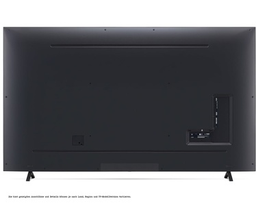 LG 75UR76006LL Zwart