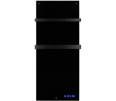 Eurom Eurom Sani 600 Comfort Infraroodpaneel badkamer 115x46.5cm Wifi 600watt Glas Zwart