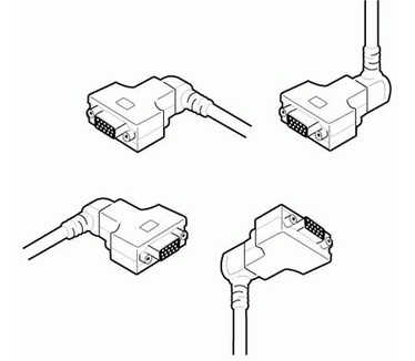 CablesToGo VGA270 HD15 M/F Monitor Cable