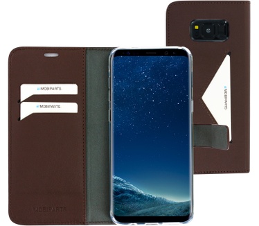 Mobiparts Classic Wallet Case Samsung Galaxy S8 Plus Brown