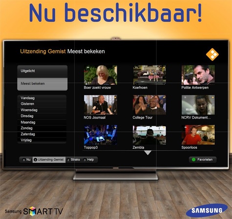 Samsung Uitzending Gemist