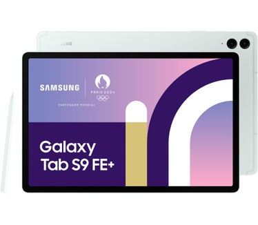 Samsung Galaxy Tab S9 FE+ WiFi, 8GB ram, 128GB opslag Groen