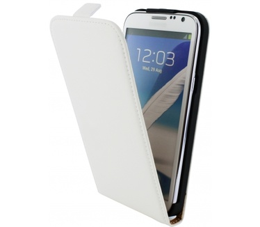 Mobiparts Mobiparts Premium Flip Case Samsung Note 2 White