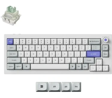 Keychron Q2 HE 8K toetsenbord lime magnetic switch wit