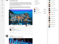 Nieuwe Google+ interface