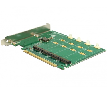 Delock PCI Express X16 Card -> 4 X Internal NVMe M.2 Key M - Bifurcation