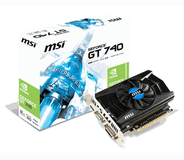 MSI GeForce GT 740 2GB