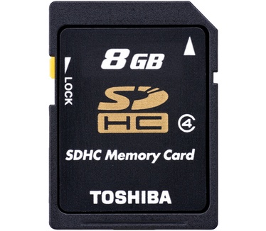 Toshiba 8GB SDHC
