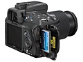 Sony DSLR-a200 zijkant