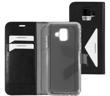 Mobiparts Classic Wallet Case Samsung Galaxy A6 (2018) Black