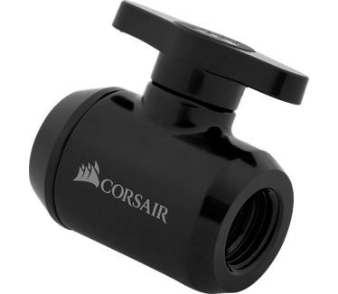 Corsair Hydro X Series XF Ball Valve - Black