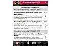 Screenshots Tweakers.ml