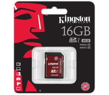 Kingston 16GB SDHC UHS-I U3