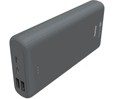Hama Supreme 24HD Powerbank (Batterie supplémentaire) 24000 mAh LiPo USB-A, USB-C® Gris foncé