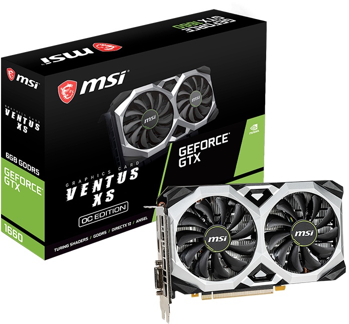 MSI GeForce GTX 1660 Ventus XS 6G OCV1 kopen? Prijzen Tweakers