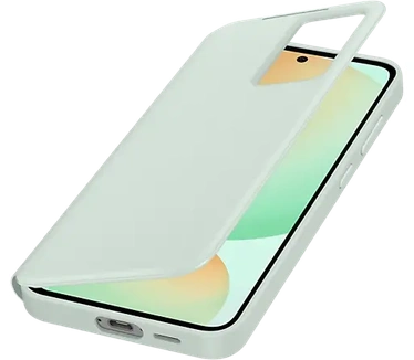 Samsung Smart View Wallet Case - Geschikt voor Galaxy S24 FE - Groen