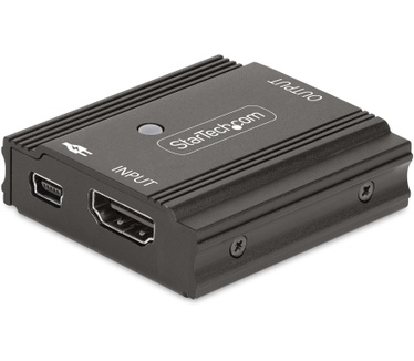 Startech.com 10m 8K 60Hz HDMI Signaal Booster, Actieve HDMI 2.1 Inline Repeater en Video Signaal Versterker tot 8K 60Hz/4K 144Hz, Compacte HDMI Kabel Verlenger, HDMI Extender/Amplifier