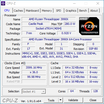 AMD Threadripper 3990X Review - Tweakers