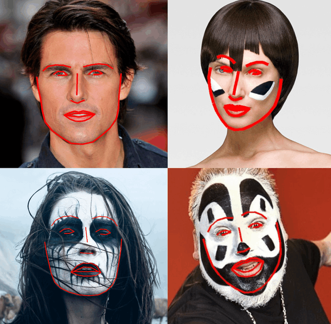 Juggalo-make-up
