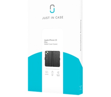 Just in Case 8130730 (iPhone 15 Plus) Zwart
